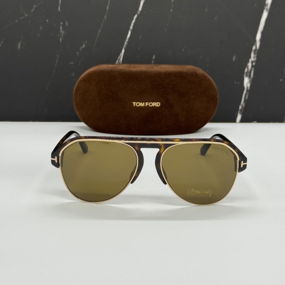 NEW TOM FORD FT0929/S 52J AVIATOR SUNGLASSES TOM FORD MARSHALL  TF929 52J - Picture 2 of 11
